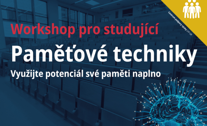 Workshop pro studující: Paměťové techniky