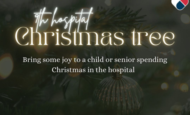 9th hospital Christmas tree