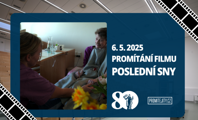 Promítání filmu v kampusu LFP