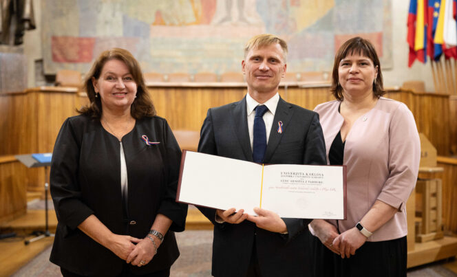 Cena Arnošta z Pardubic pro tým Simulačního centra LFP