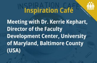 Inspiration Café: Meeting with dr. Kerrie Kephart